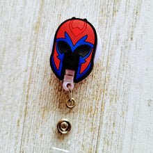 Load image into Gallery viewer, X-Men Trio Medallion Logo Retractable Badge Reel
