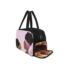 Load image into Gallery viewer, Mommy &amp; Me Pink Fitness Handbag
