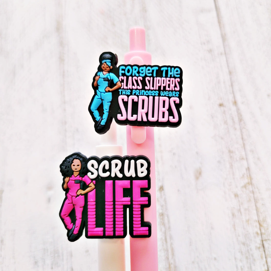 Scrub Life Pens Set of 2