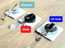 Load image into Gallery viewer, (2) DO Doctor of Osteopathic Medicine Retractable Badge Reel ID Holder
