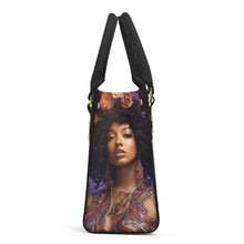Load image into Gallery viewer, reflections by zana african american african american handbag rbz lala shades of me PU leather handbag rbz lala shades of me handbag stylish purse lala fashion accessories trendy handbag design rbz brand chic PU leather bag shades of me collection unique handbag design fashionable accessory rbz lala handbag PU leather fashion shades of me purse rbz handbag styles lala brand fashion handbag for every occasion RBZ shades of me series
