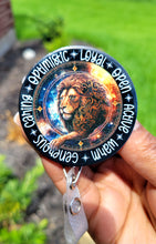 Load image into Gallery viewer, Leo the Lion Zodiac Badge Reel
