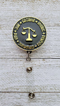 Load image into Gallery viewer, Libra the Scales Zodiac Badge
