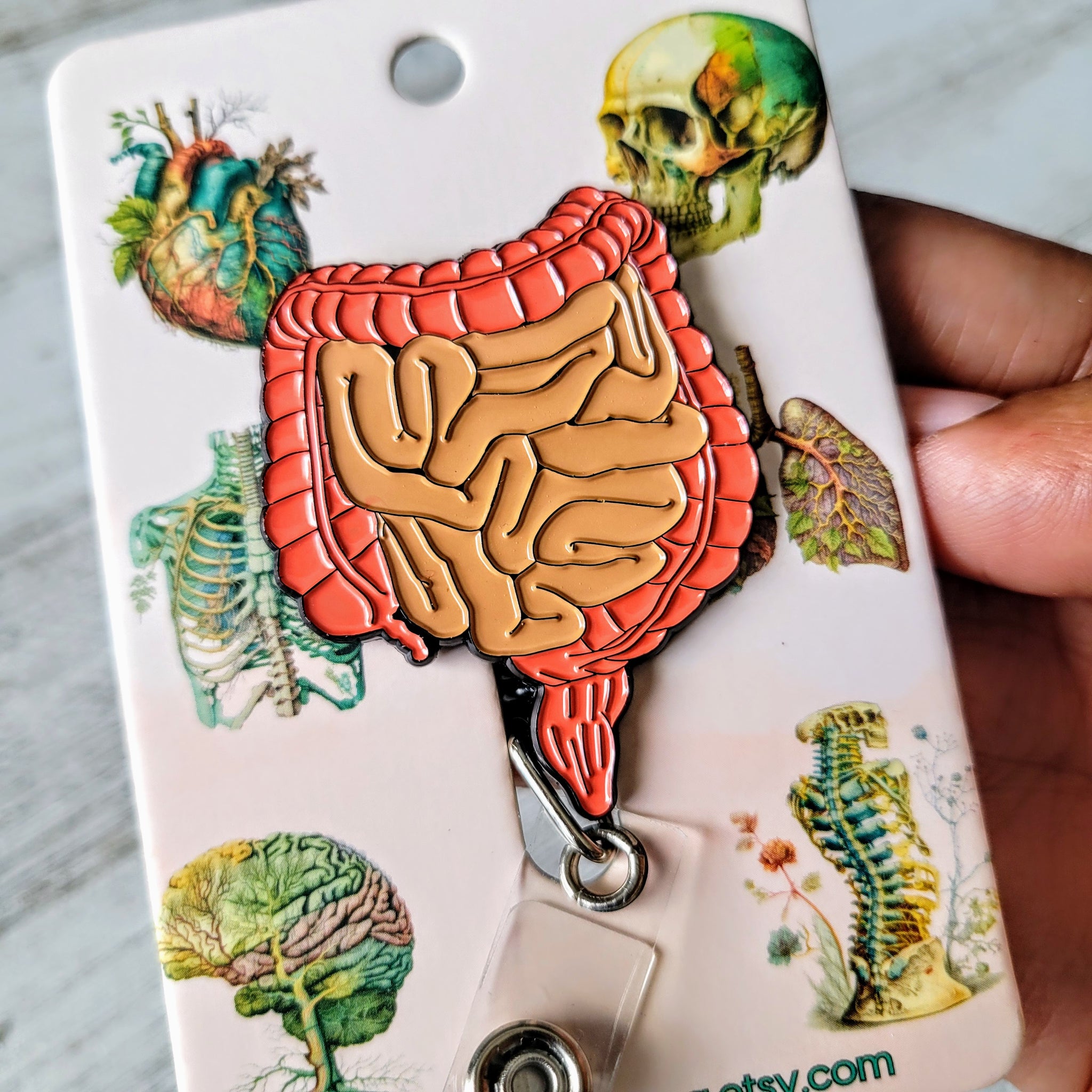 Gastroenterology Retractable Badge Reel – Reflections By Zana