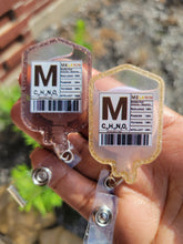 Load image into Gallery viewer, Liquid Melanin IV Bag Retractable Badge Reel
