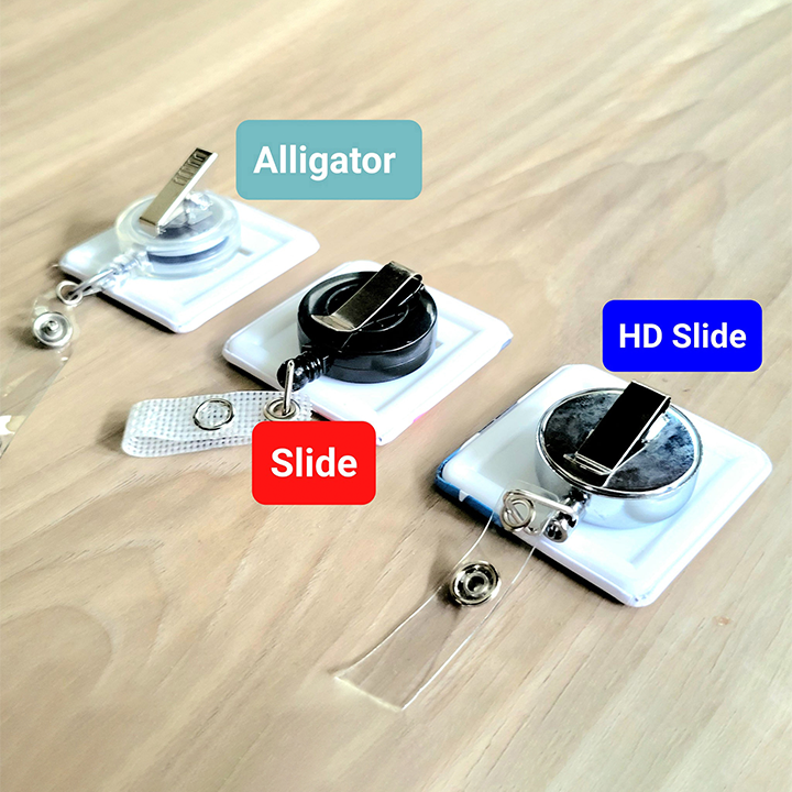 Done for You - We Create (2) Retractable Badge Reel ID Holders for You