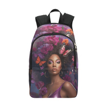 Load image into Gallery viewer, reflections by zana african american backpack symone color me purple backpack symone backpack collection purple backpack symone fashion accessories stylish backpack design symone brand trendy purple bag chic backpack by symone symone accessories fashion-forward backpack symone color me series purple backpack design symone fashion trends symone color me purple collection symone backpack style vibrant purple bag symone fashion statement symone backpack for every occasion
