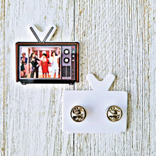 Load image into Gallery viewer, reflections by zana african american badge retractable id badge holder living single TV show acrylic ID badge reel acrylic pin living single fan gear TV show-themed badge holder acrylic badge reel or pin living single nostalgia unique badge reel design living single TV show merchandise acrylic pin or badge reel living single pride TV show-inspired badge accessory acrylic badge holder for fans living single fan pin nostalgic TV show accessory
