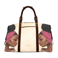 Load image into Gallery viewer, Gold Zana Weekend Luxe Travel Bag - Reflections By Zana
