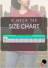 Load image into Gallery viewer, Original Woman Ladies in V Neck Tee/ Tank/ Crew Top
