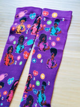 Load image into Gallery viewer, Purple Fun Compression Socks
