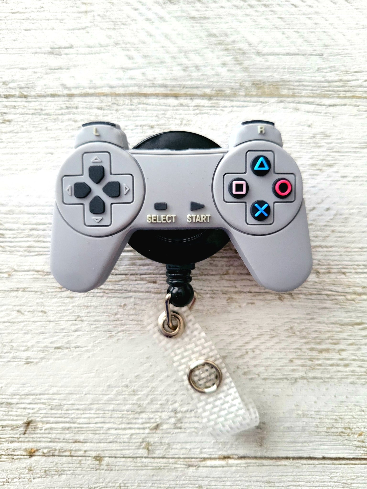 PS1 Playstation Nostalgia Controller ID Retractable Badge Reel –  Reflections By Zana