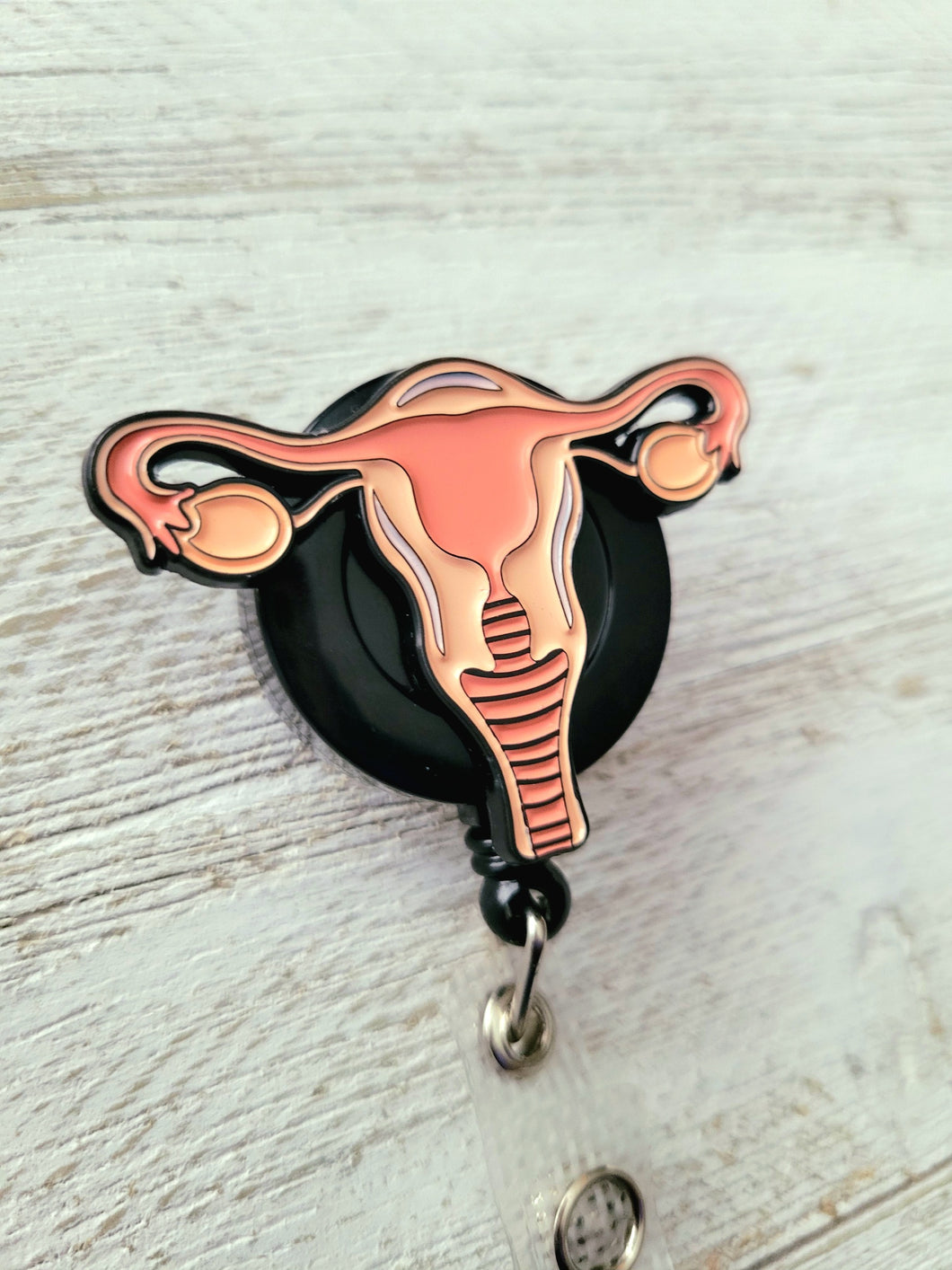 Uterus/ Women's Health Retractable Badge Reel