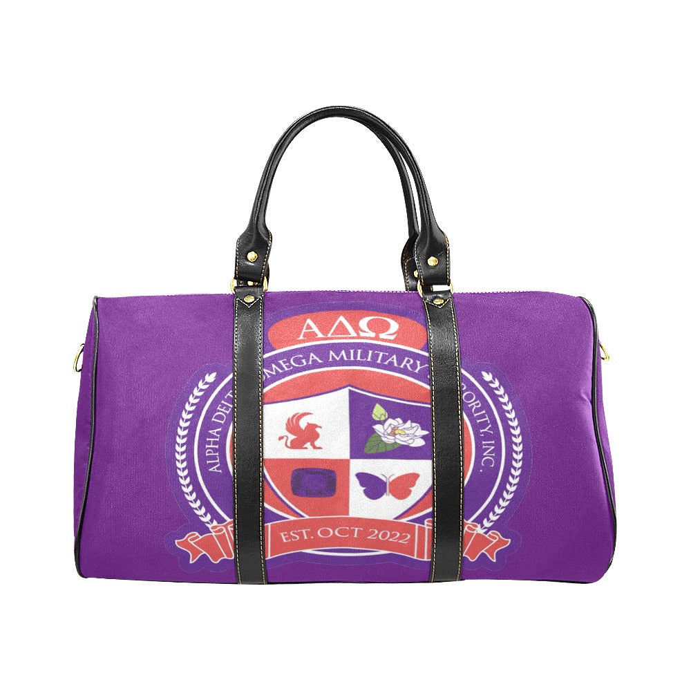 ADO Purple Custom Large Travel Bag