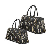Load image into Gallery viewer, BNR Black Nurses Rock! Duffel Bag Add Your Name
