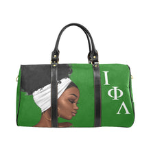 Load image into Gallery viewer, Iota Phi Lambda Travel Bag *2 Sizes* with Customization Option - Reflections By Zana
