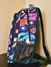 Load image into Gallery viewer, All Black/ Nurse Designed Work Backpack
