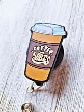 Load image into Gallery viewer, Coffee Vibes Badge Reels
