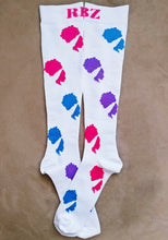 Load image into Gallery viewer, White Cute Compression Socks
