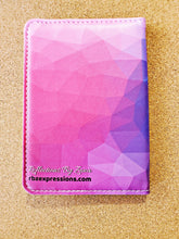 Load image into Gallery viewer, Reclaiming My Time Blue &amp; Purple Passport Cover - Reflections By Zana
