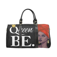 Load image into Gallery viewer, Queen BE Custom Travel Bag in Large Size with Red Yellow and Green theme - Reflections By Zana
