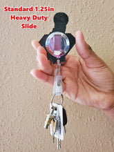 Load image into Gallery viewer, Sleep all Day Nurse all Night Retractable Badge Reel
