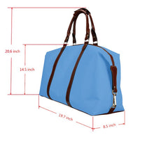 Load image into Gallery viewer, Black Sleek Weekender Luxe Weekender Travel Bag

