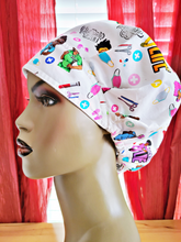Load image into Gallery viewer, Cutie Pleated Bouffant Scrub Cap

